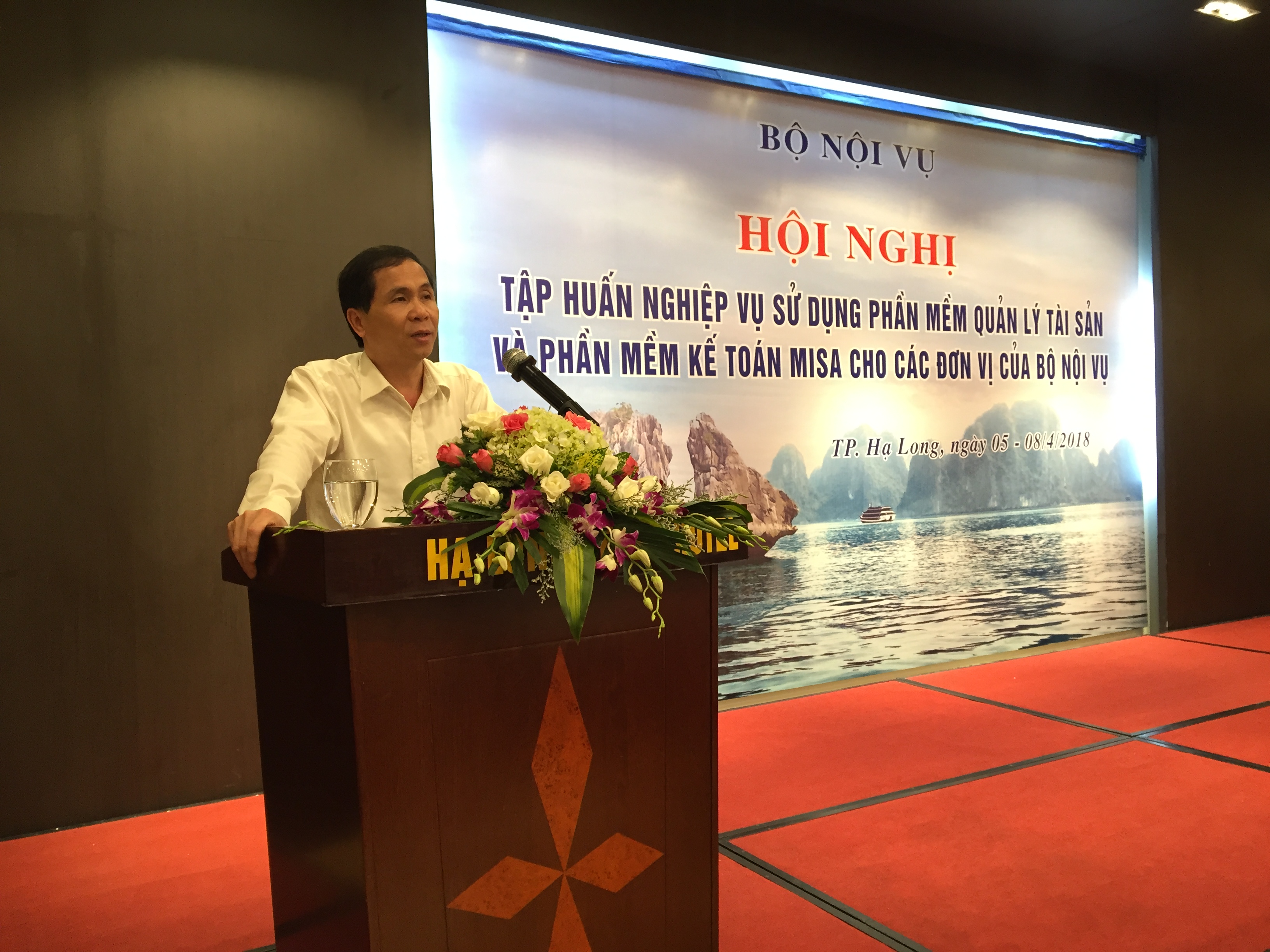 Hội nghị tập huấn nghiệp vụ sử dụng phần mềm quản lý tài sản, phần mềm kế toán cho các đơn vị của Bộ Nội vụ